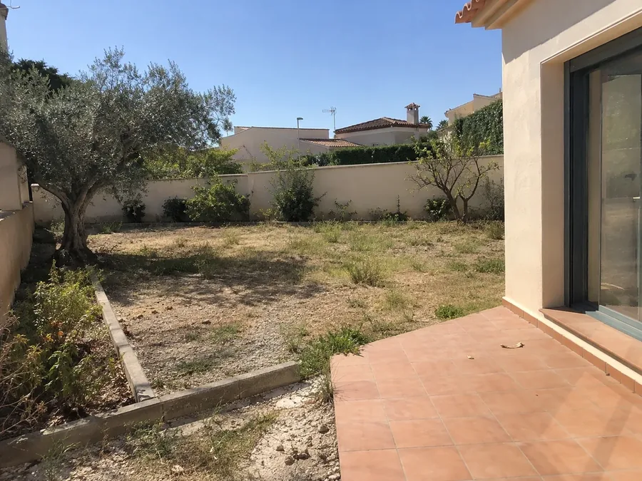 Jardín antes de una puesta a punto